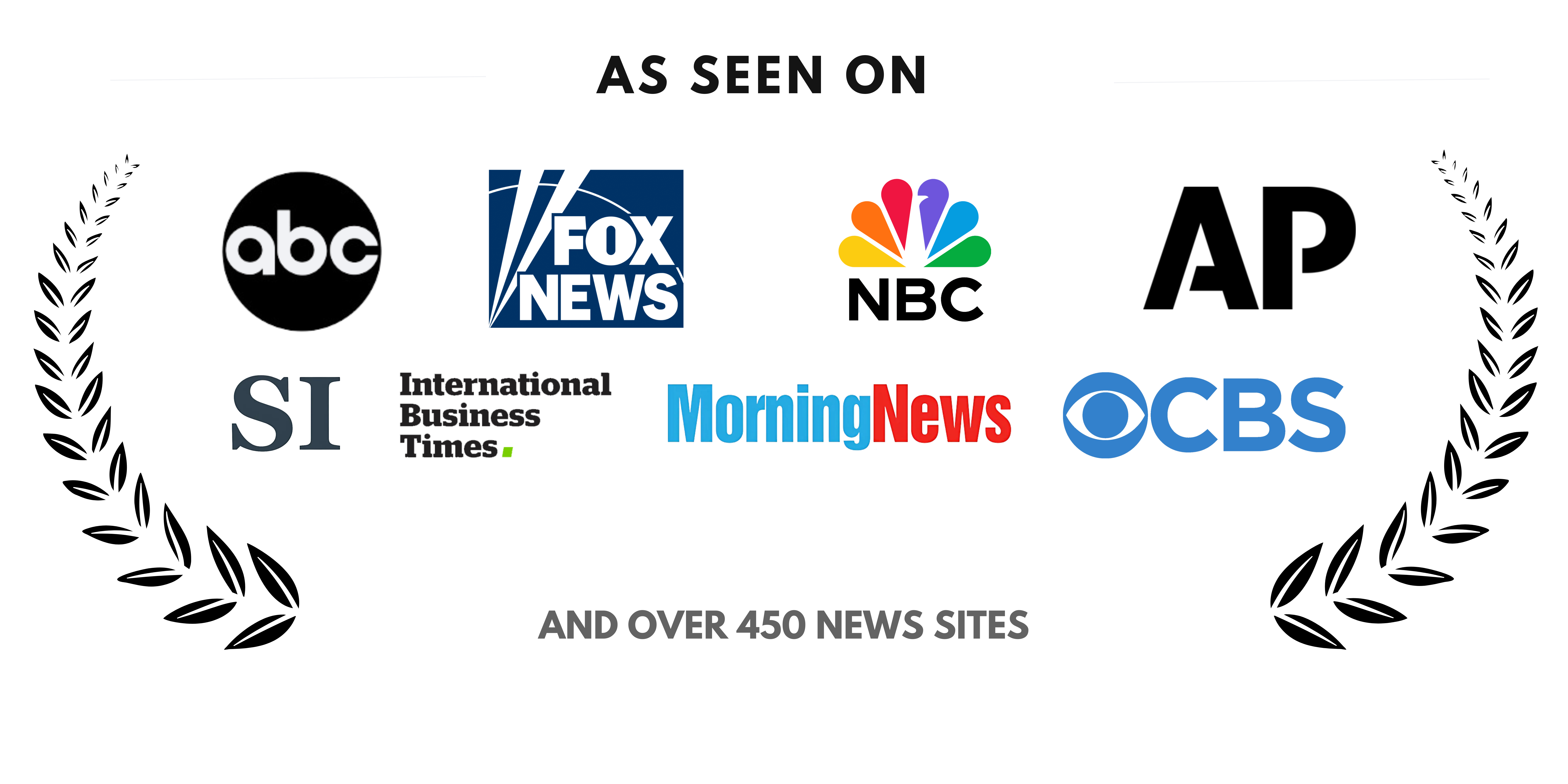 As Seen On NBC, Fox News, CBS, AP, SI, Morning News
